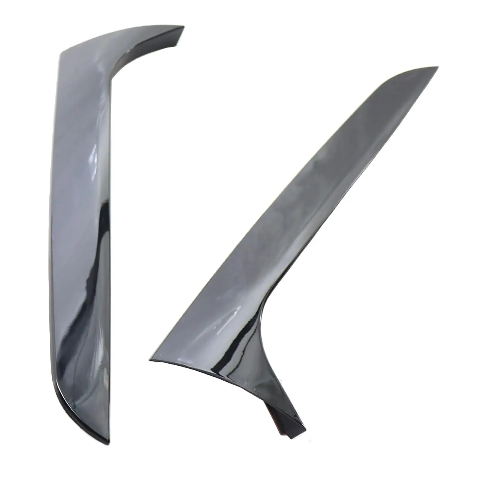 2 Stuks Achterruit Zijspoiler Vervangt Canard Trim Past Voor Audi A4 B8 Allroad