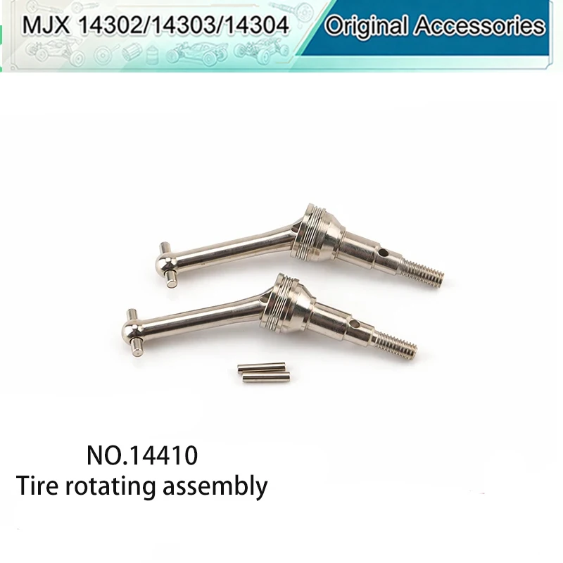 Mjx 14301 14302 14303 Remote Control Car Original Accessories Shock Absorber Cvd Tire Steering Engine Car Shell Pillar Servo Arm