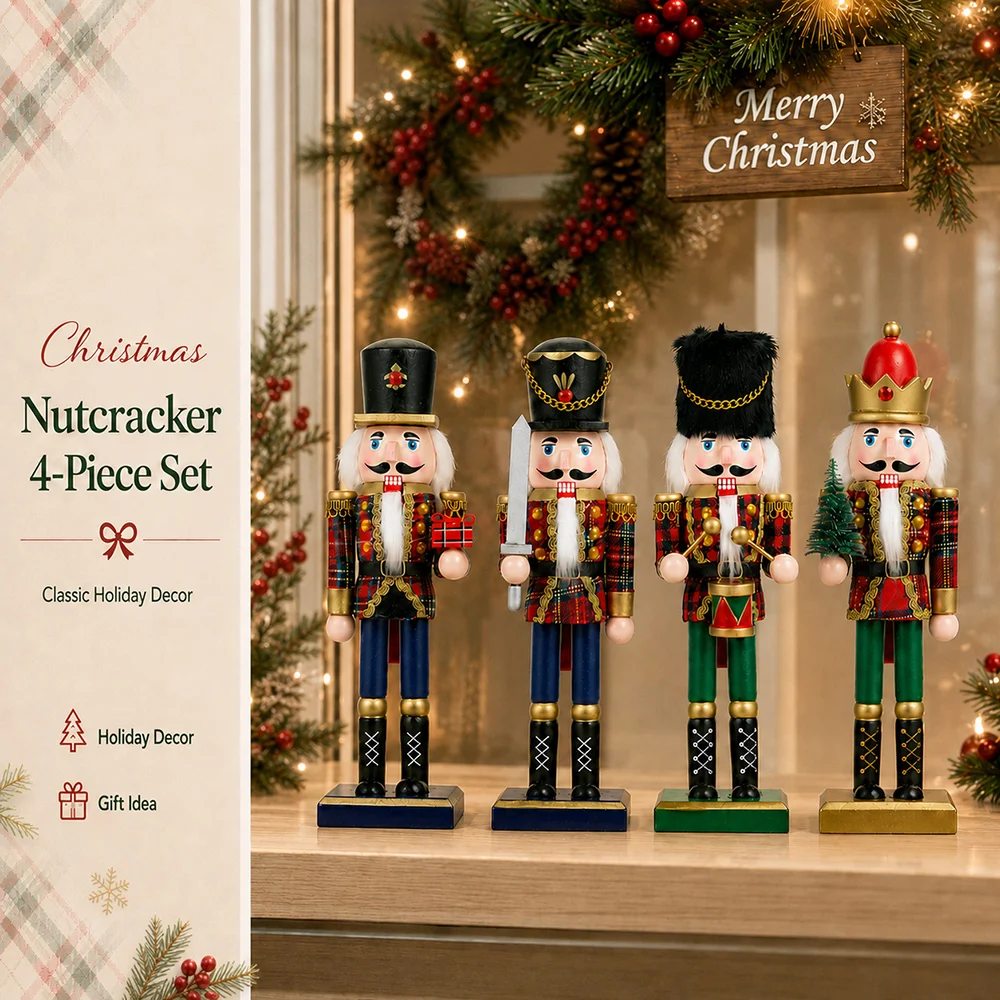Cascanueces de Madera de 25 CM - Nutcracker Figurine reseña y precio