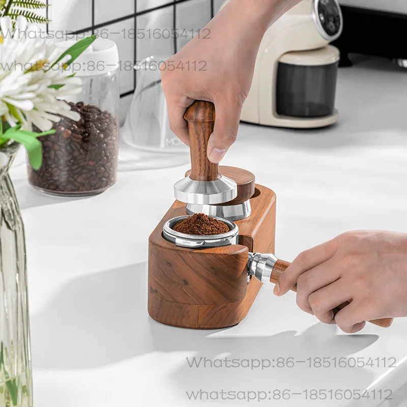 مقبض ماكينة القهوة بمقعد الجوز، مقعد تخزين، صانع مسحوق القماش، مسحوق المطرقة، أجهزة دعم مقعد الضغط