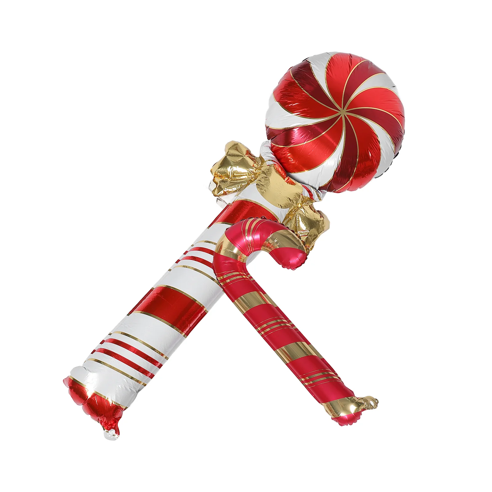 

1 set of Candy Shape Balloons Xmas Balloons Aluminium Foil Balloon Inflatable Xmas Balloons Festival Themed Balloon Christmas De