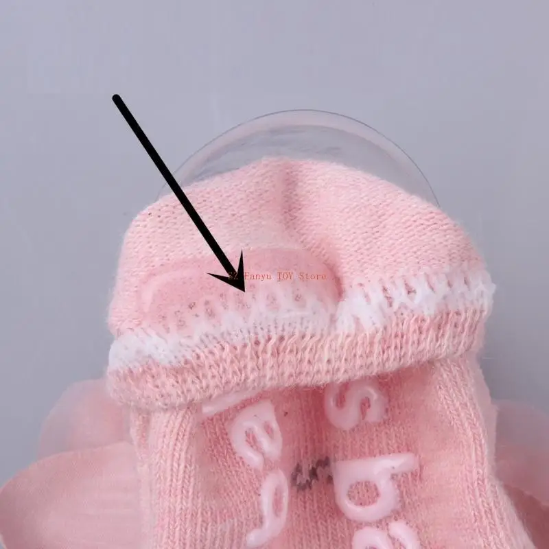 

96GC 0-12M Baby Socks & Bow Headband Elastic Lace Bow Headwear Infant Elastic Floor Socks Skin Friendly Newborn Accessories