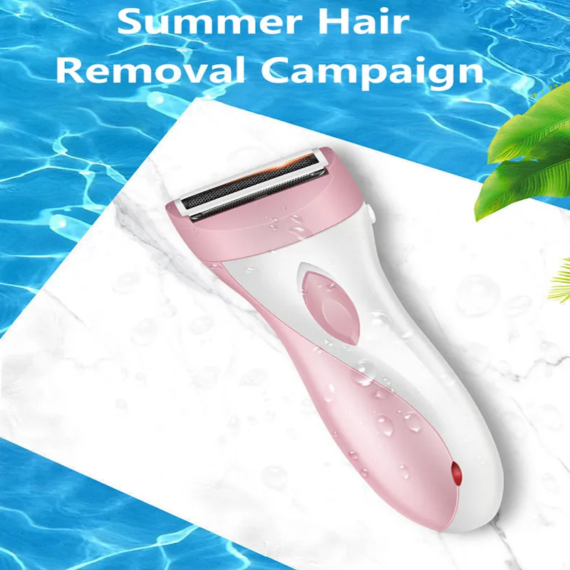 

Женская электрическая бритва USB для удаления волос в подмышках и интимных зонах, с лезвием из нержавеющей стали ﻿ 2026