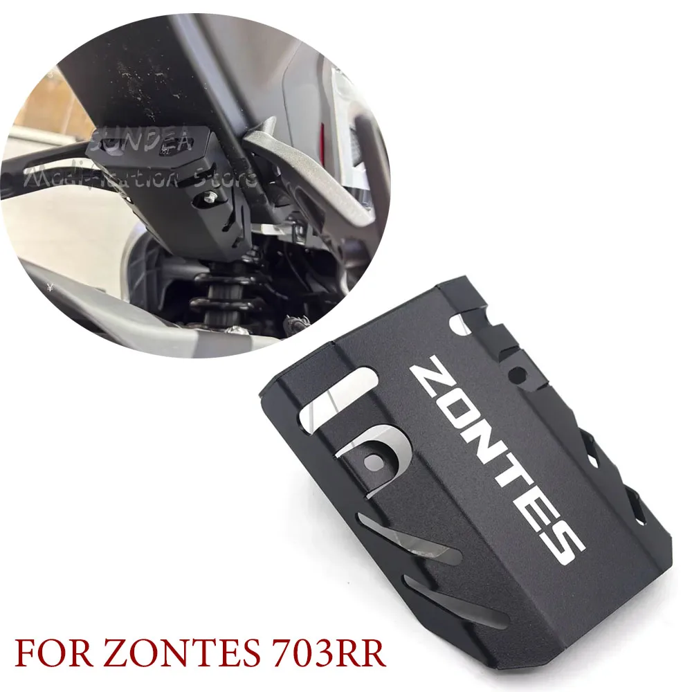ZONTES 703RR cubierta protectora rectificadora de motocicleta modificada decorativa de acero inoxidable nueva pieza accesorio para 703 RR