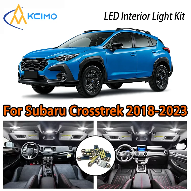 

Vibrant LED Interior Lights For Subaru Crosstrek 2018-2023, Two Colors Super Bright Easy Install Decoration