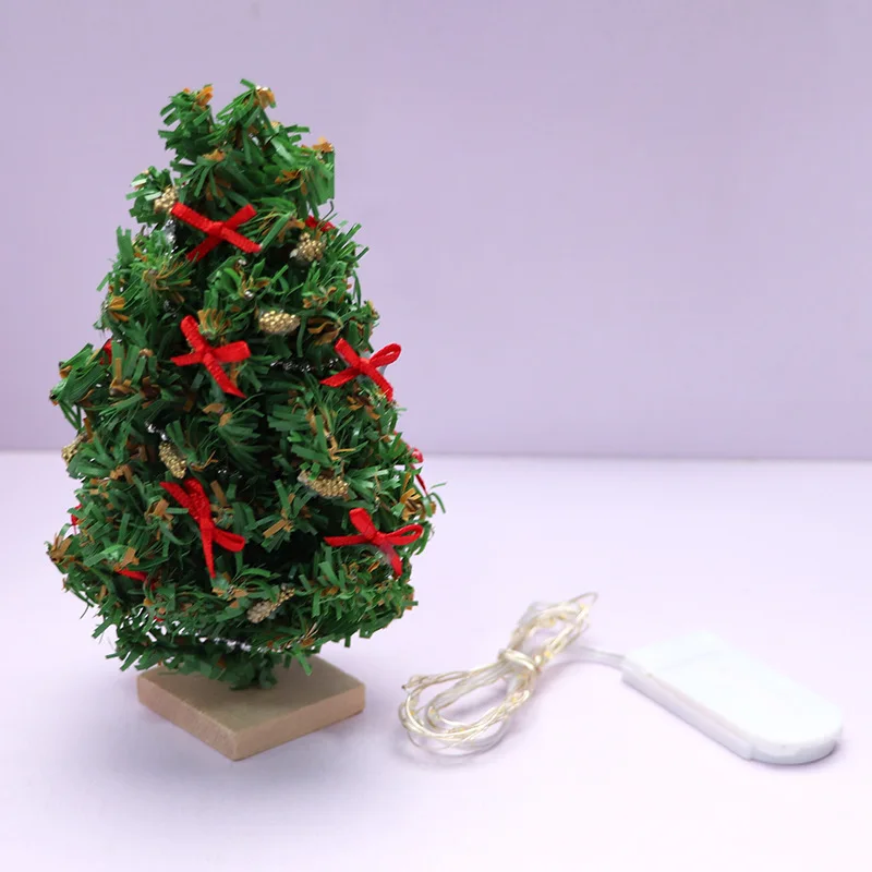 ドールハウス 1:12 ミニクリスマスツリーミニチュアクリスマス