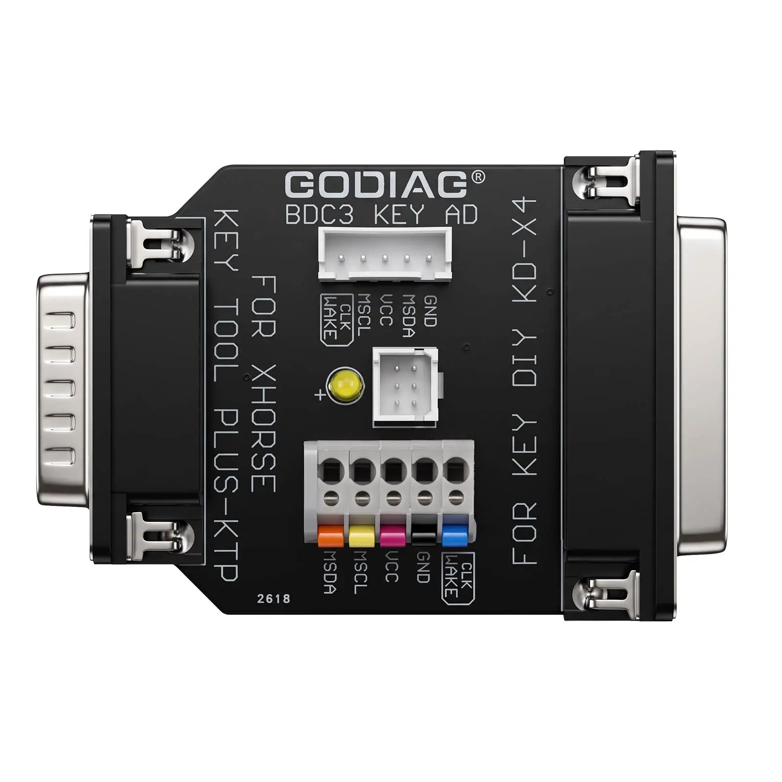 GODIAG Locksmith 14-in-1 Adapter Kit for BDC2/BDC3/BCP U-Key & VAG 5C/5D Encrypted Key Programming