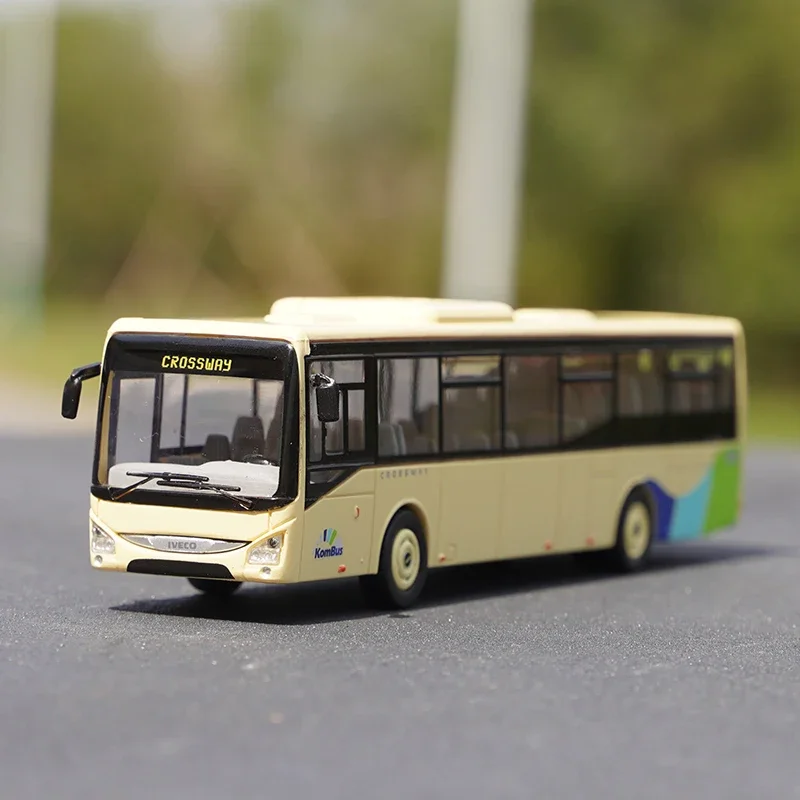 1:87 Scale CROSSWAY URBANWAY Bus Car Model Diecast Vehicle Toy Collection Collectible