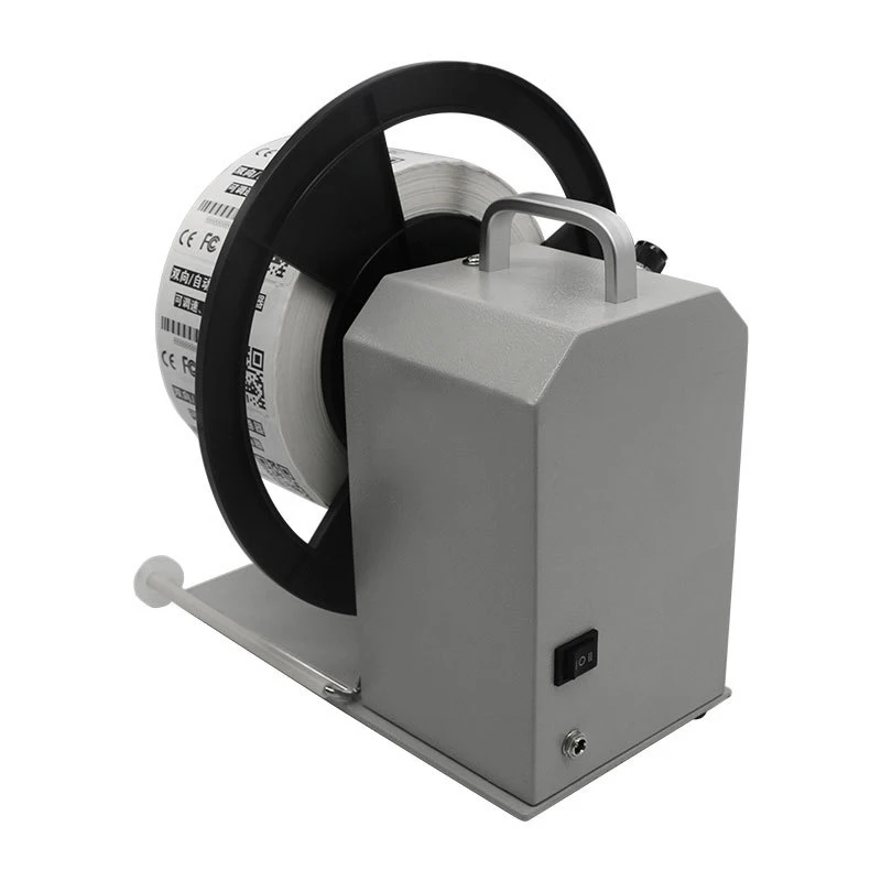 NF Automatic Label Rewinder Q6 Speed Control Roll Paper Rewinder Barcode Self-adhesive paper Two-way Rewinding Label machine