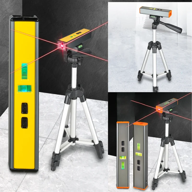 

Red Lines Laser Level Home Decoration Laser Line Marker Infrared Ground Leveler Multi-function Laser Leveling Ruler