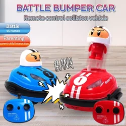 Rc Cars 2.4g Super Battle Bumper Car Pop-Up Doll Crash Bounce Juguetes Luminosos Children'S Toy Remote Control Toy Gift