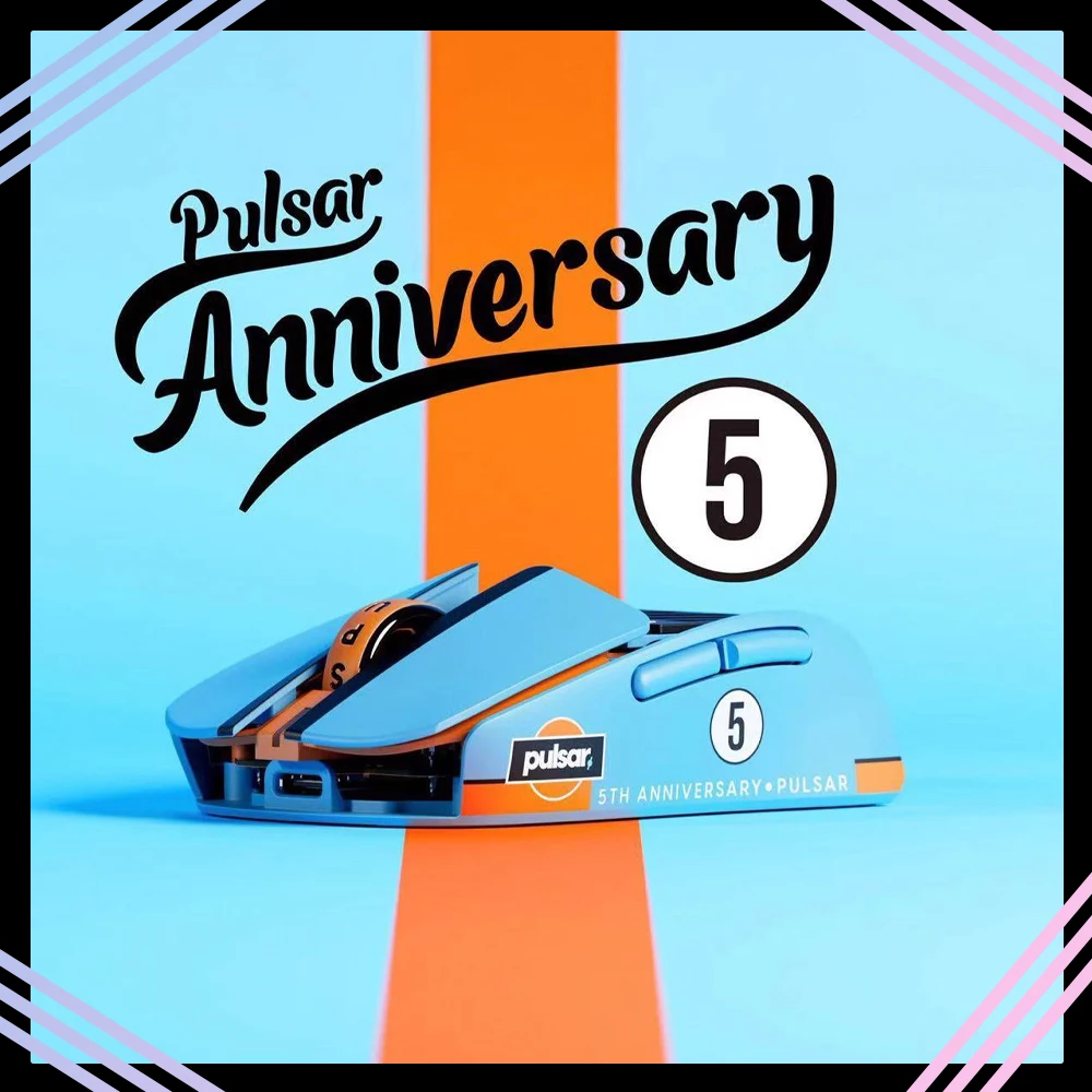 

Pulsar X2F Mouse Dual Mode Wireless Mouse XS-1 Sensor 8000Hz Polling Rate 38 gram Lightweight Gaming Mice Gamer PC Accessories