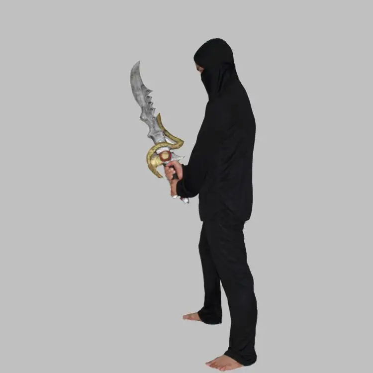 Costume adulto Bla Ninja Samurai Nightwalker loween Outfit Tradizionale cinese Spettacolo teatrale Faion etnico da donna