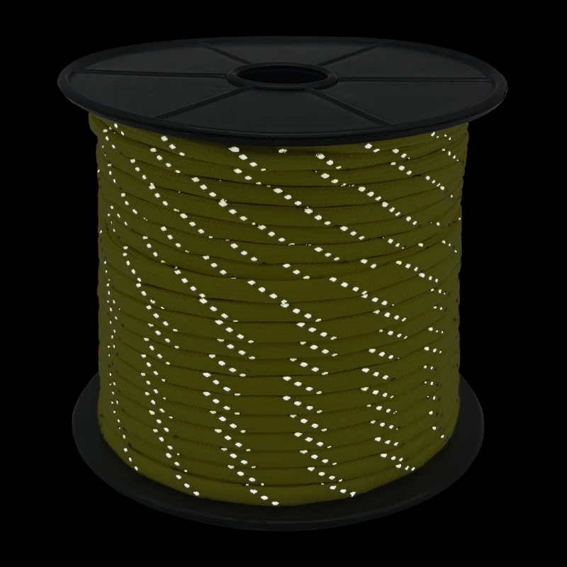 4 مللي متر قطرها 550lbs 7 النوى عاكس المظلة حبل 30/50/100 متر للبقاء المظلة حبل تسلق التخييم حبل التنزه #3