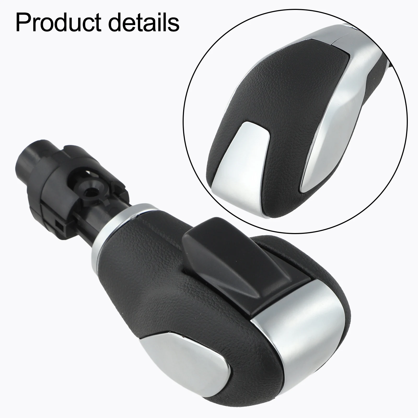 

As The Pictures Show Car Shifter Lever Ergonomic Shifting Experience Perfect Vehicle Fit Sleek Appearance Wear Resistance Design