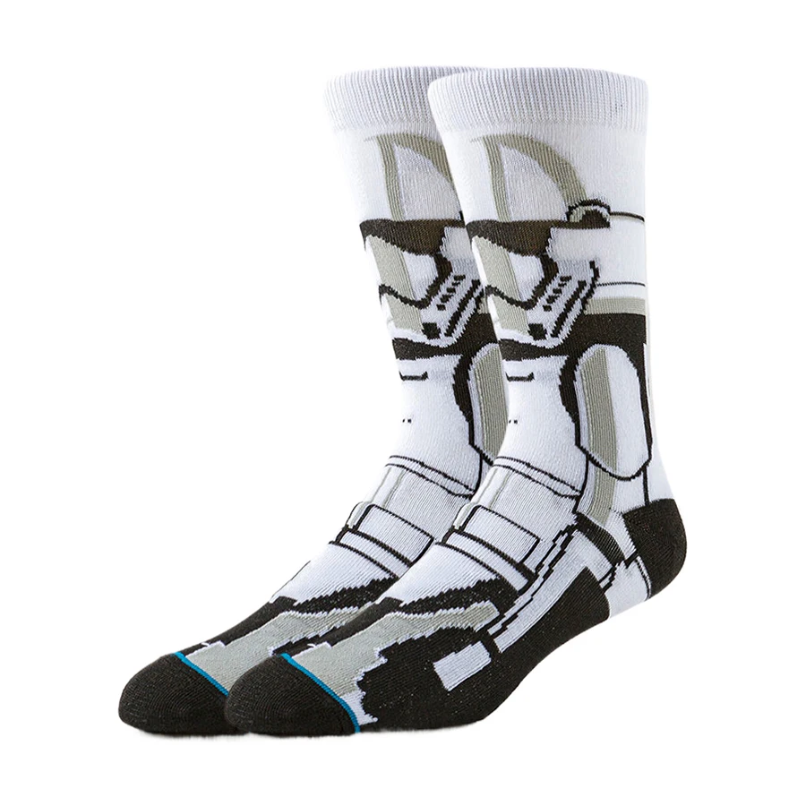 2Pairs Potdemiel ديزني للجنسين الكرتون أنيمي الجوارب الهيب هوب الشارع موضة الجدة مضحك عادية طاقم الجوارب للرجال والنساء