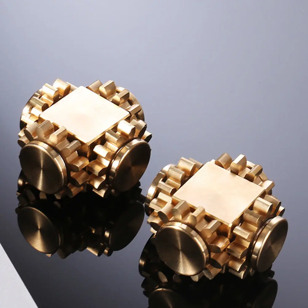 

Fidget Toy Brass Gear Spiral Kids Toys Sensory Adults Stress Reliever