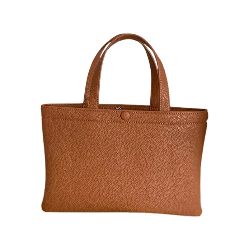 

Женская сумка большой емкости, модная простая сумка-тоут из искусственной кожи для работы, повседневных покупок, путешествий