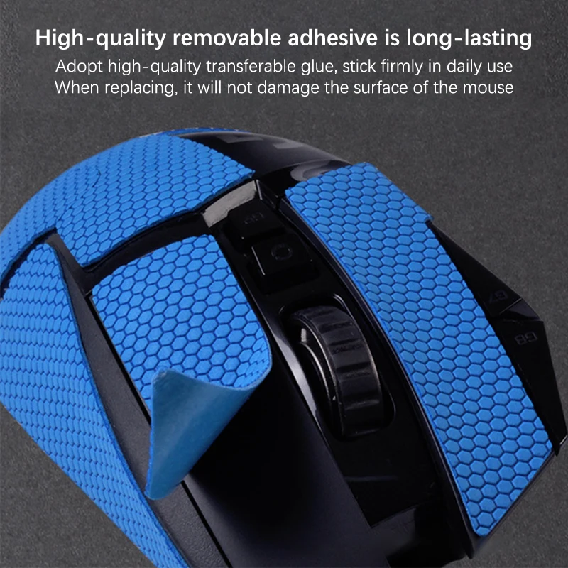 Mouse Grip Tape Skate Handmade Sticker Non Slip Lizard Skin Suck Sweat For Logitech G502 MX Master 3 DIY Sticker Without Mouse