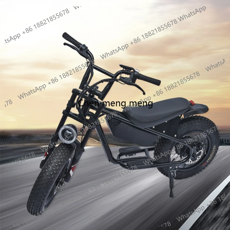

16 inch retro wide tire electric bike adult foldable electric bike off-road