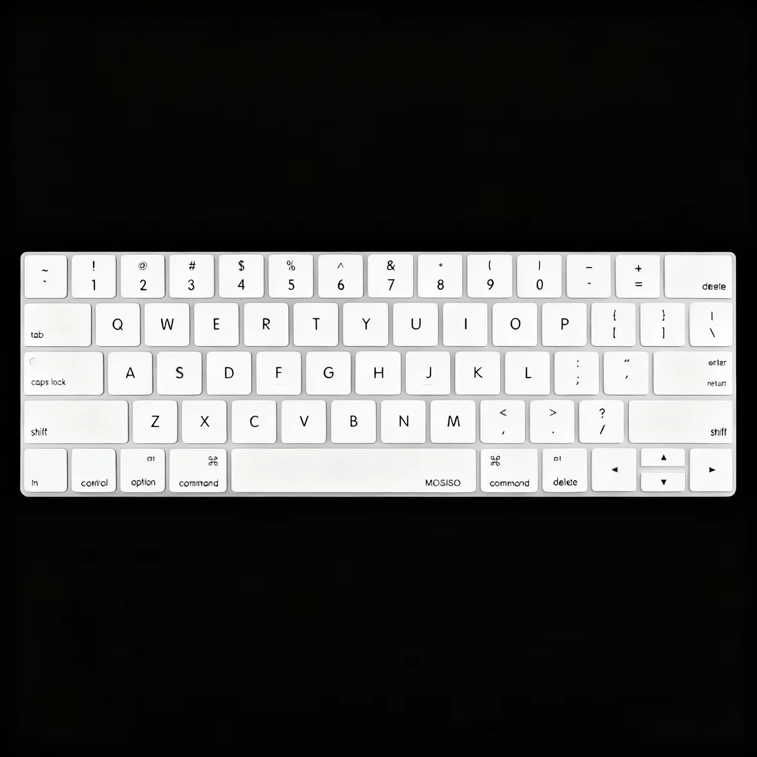 

Ультратонкая накладка на клавиатуру (US-раскладка) для MacBook Pro 13" и 15" (модели: A2159, A1706, A1707, A1989, A1990) с Touch Bar