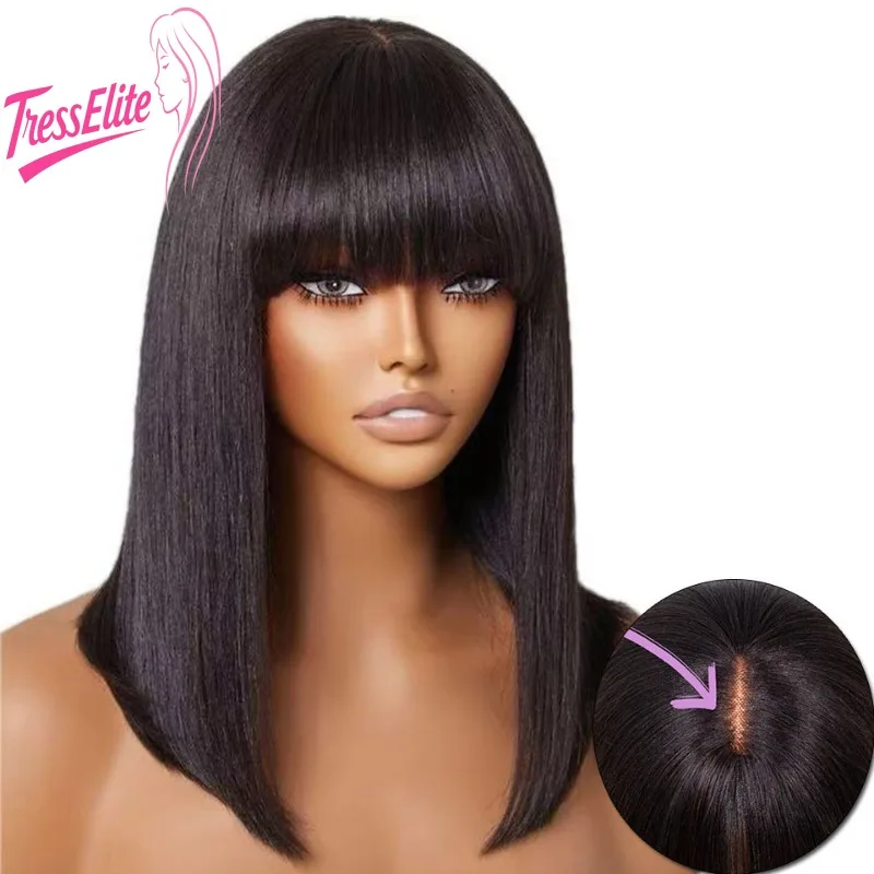 perruque-bob-en-cheveux-humains-de-haute-qualite-2x4-lace-closure-lisse-baguette-avec-frange-entierement-faite-a-la-machine-12-pouces-couleur-naturelle-densite-200