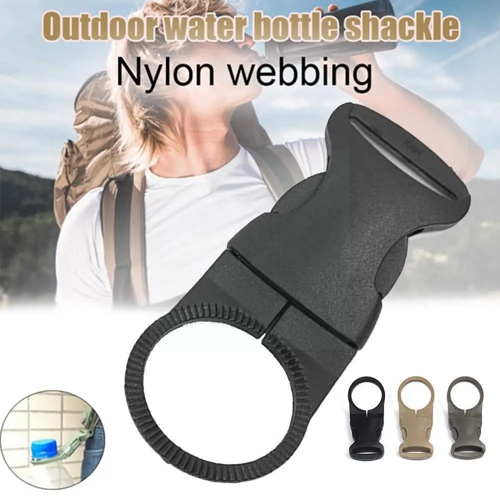 

Military Molle Attach Webbing Buckle Hook Water Bottle Holder Outdoor Belt Backpack Carabiner Tools Hanger Clasp Clip Climb P0r2