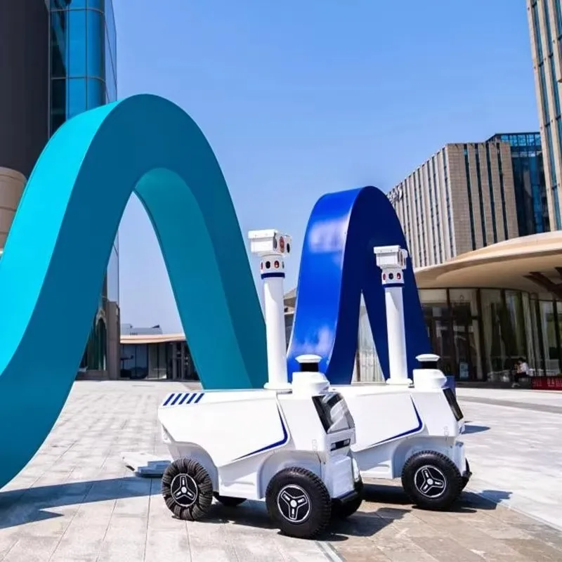 Intelligent Outdoor Security Robot Video Analysis Object Recognition Abnormal Behavior Identification-Can Recognize People