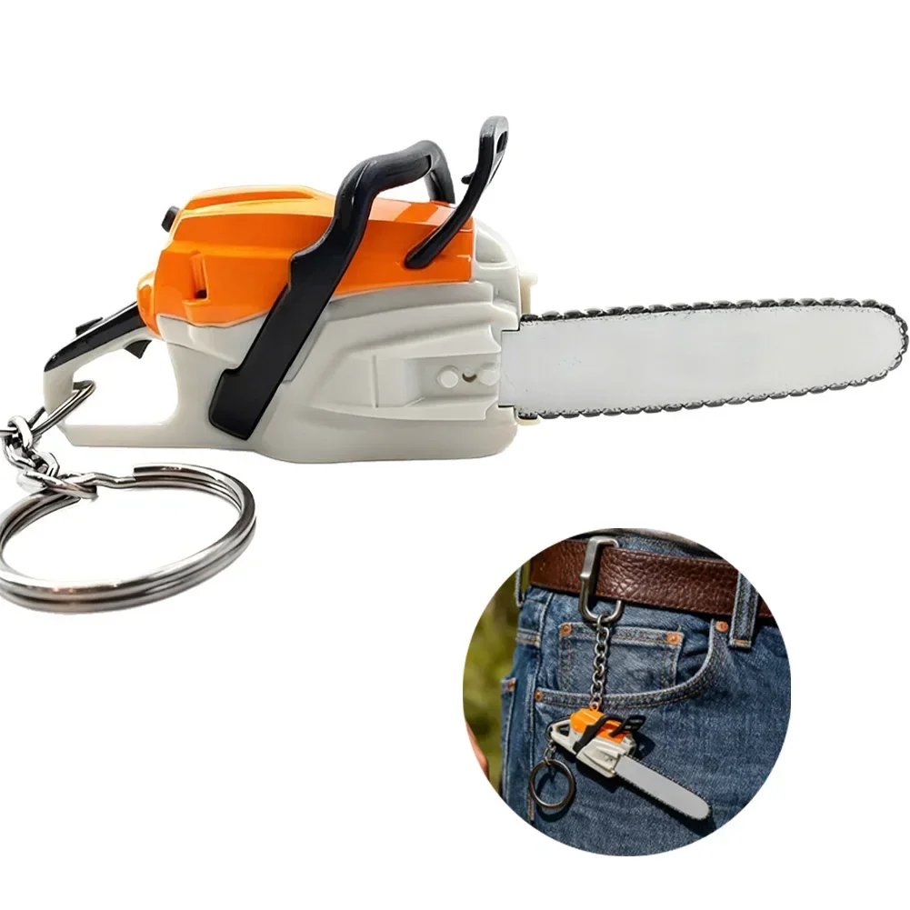 1PCS Chainsaw  Keychain Ornament Perfect For  Tool Lovers & Outdoor Enthusiasts Handheld  Tool Home Bag Pendant