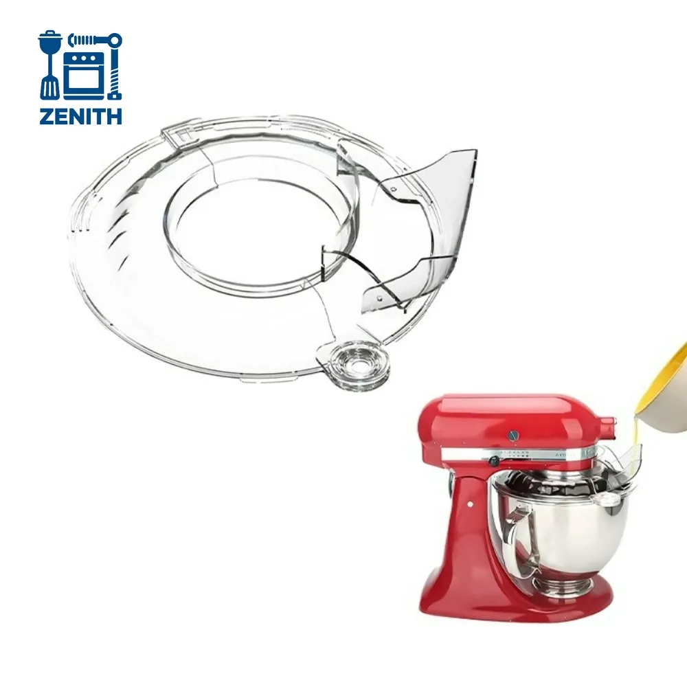 Spritzschutz, abnehmbarer Klappdeckel für KitchenAid 4,5-5QT Tilt-Head-Standmixer, Zubehör für Mixerschüsseln