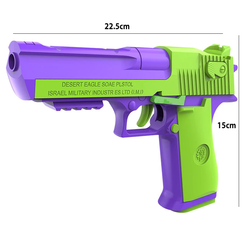 1911 3D Printed Toy Pistol Stress Relief Toys For Adults Small Fidget Sensory Toy Gun For Autism Kids Gift