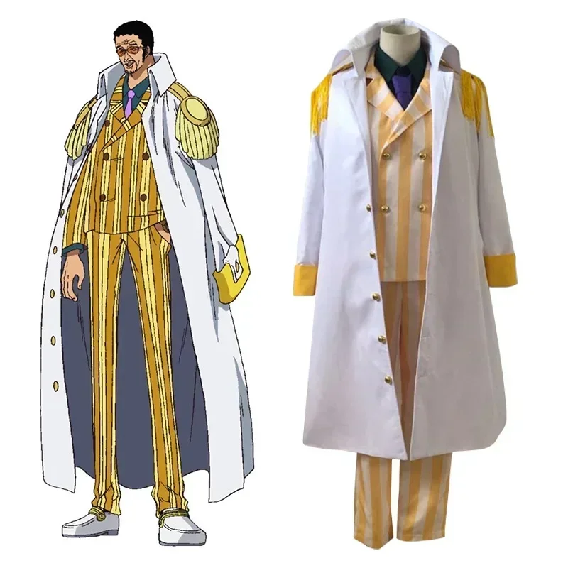 

New Anime Cosplay Borsalino Man Costume High Quality Adult Size Movie Theatrical Masquerade Halloween Party Theme Costume