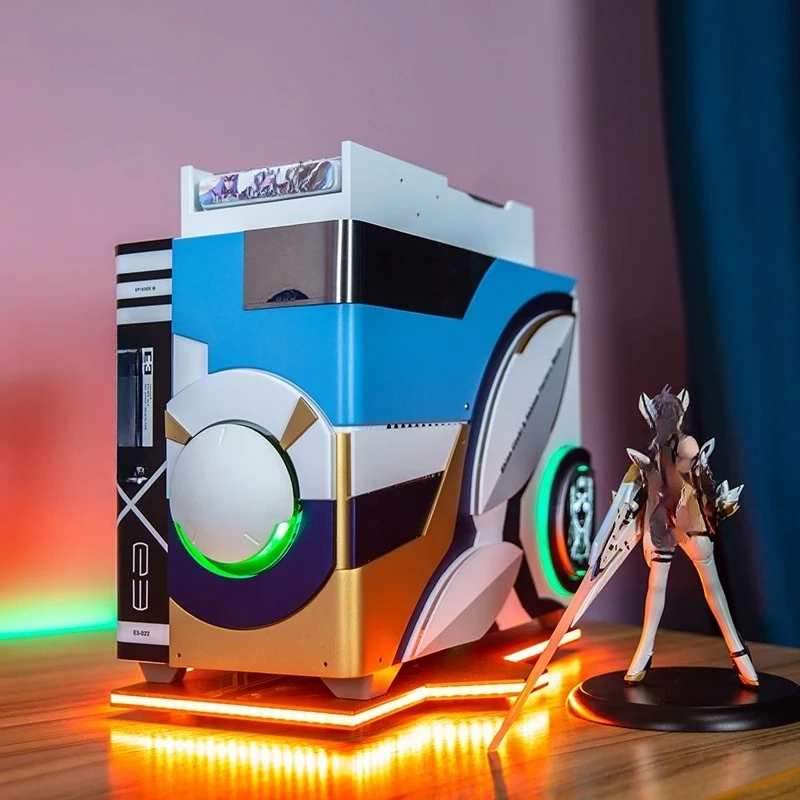 Theme MOD Water cooled haute couture Naraka: Bladepoint Chicken Eating Computer Case Desktop