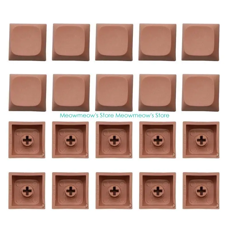 W91A 20PCS PBT Keycaps 1U XDA Height Replacement Keycap Set No Print Easy Installs