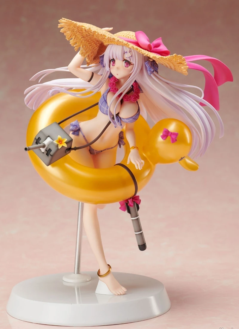 100% Original:Anime Azur Lane CYGNET swimsuit 21cm PVC Action Figure Anime Figure Model Toys Figure Collection Doll Gift