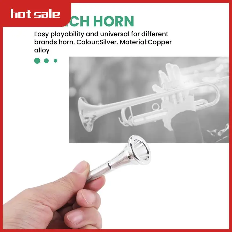 

AC22-French Horn Mouthpiece Kit Includes 1 Pcs French Horn Mouth Piece For Adults Children And Beginners Musical Instrument