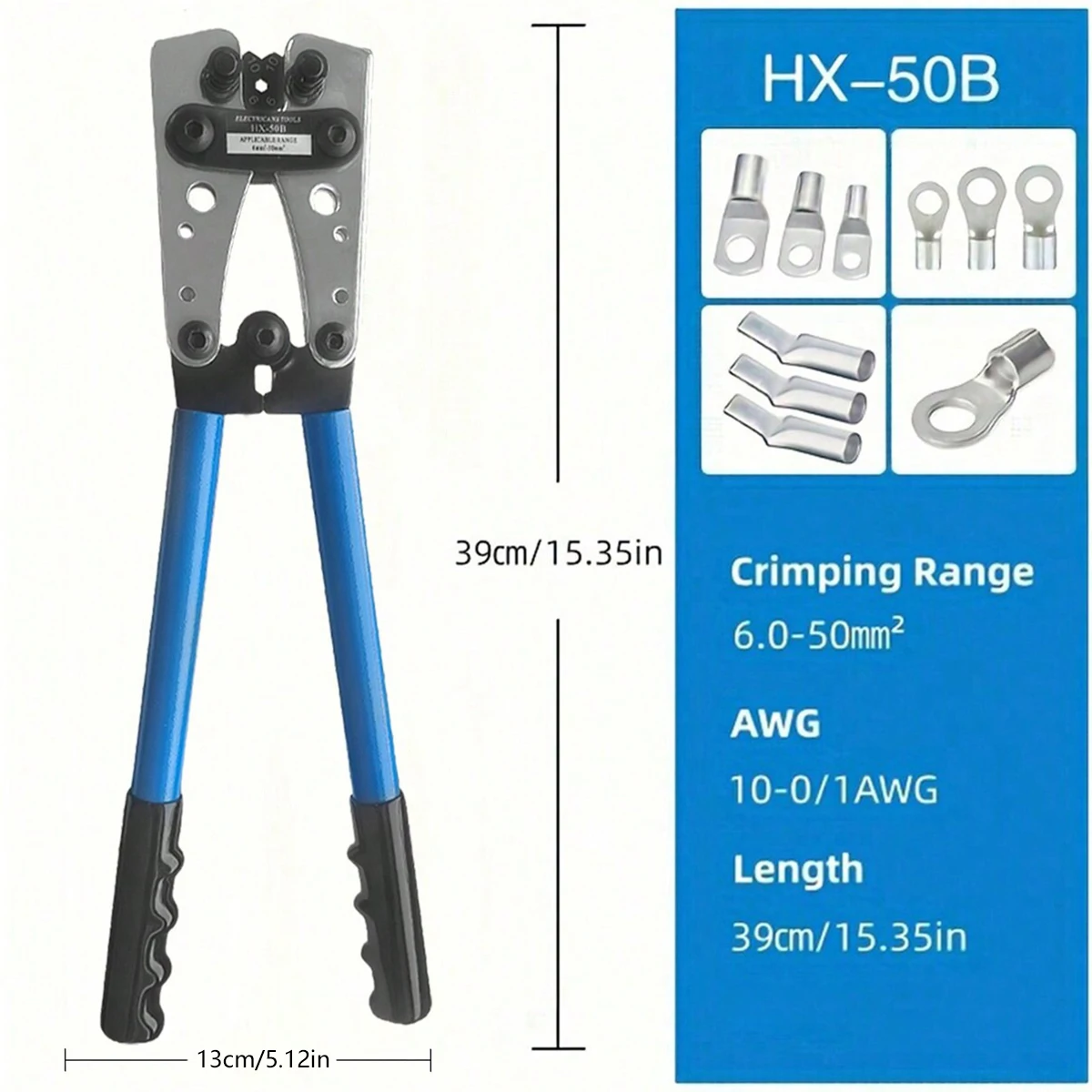 HX-50B Crimping Pli… - image