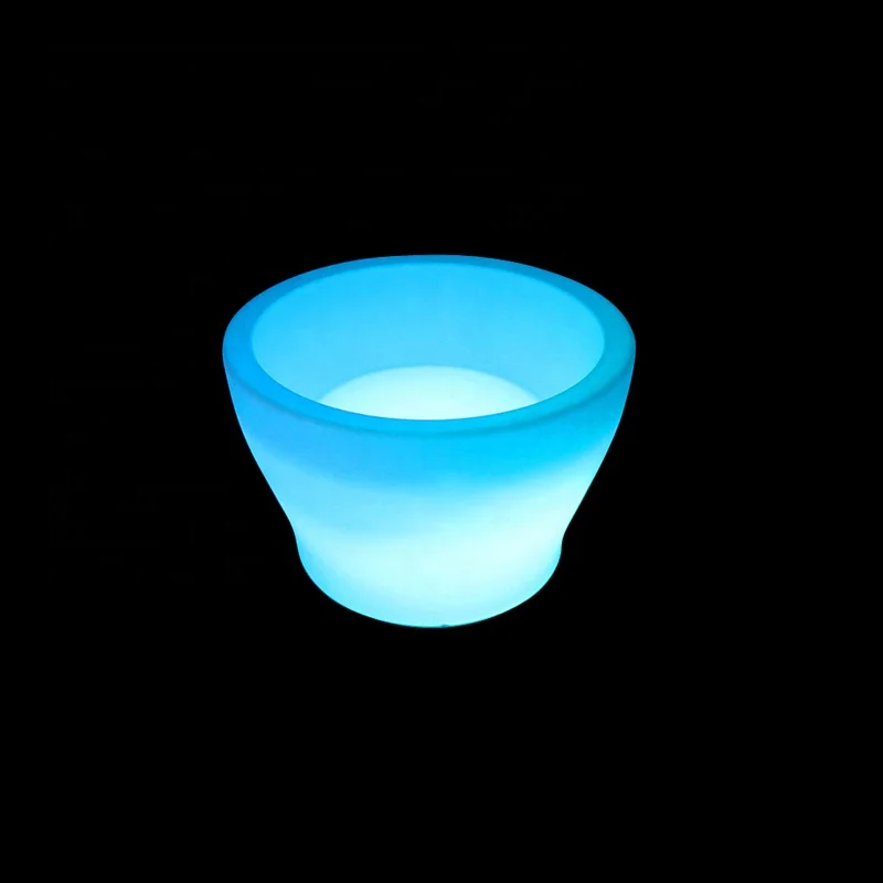 Hotel Vase Plant Pot Garden Event Party Light Emitting Diode Lighting Decorative Pot