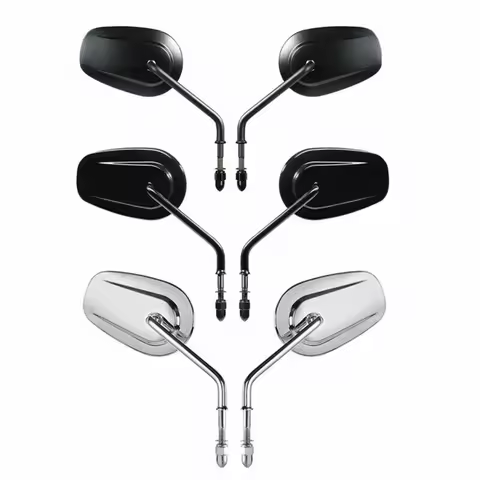 Motorcycle Rear Side Mirrors Rearview For Harley Touring Sportster 883 Road King Fatboy Softail Bobber Chopper Street Glide Dyna