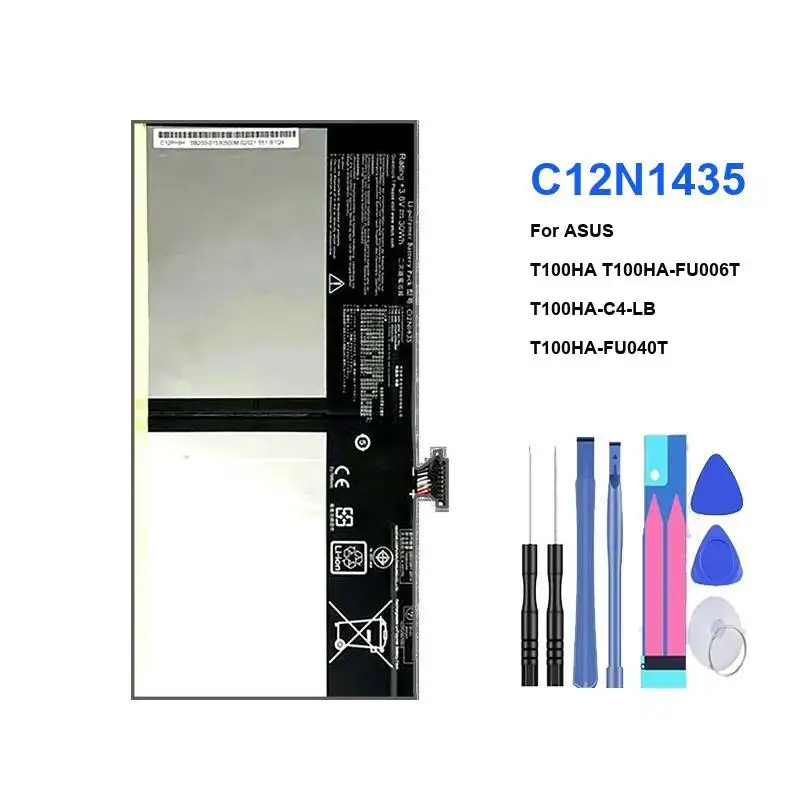 7896Mah High-Capacity Laptop Battery Strong Compatibility C12N1435 For Asus T100HA T100HA-FU006T T100HA-C4-LB T100HA-FU040T