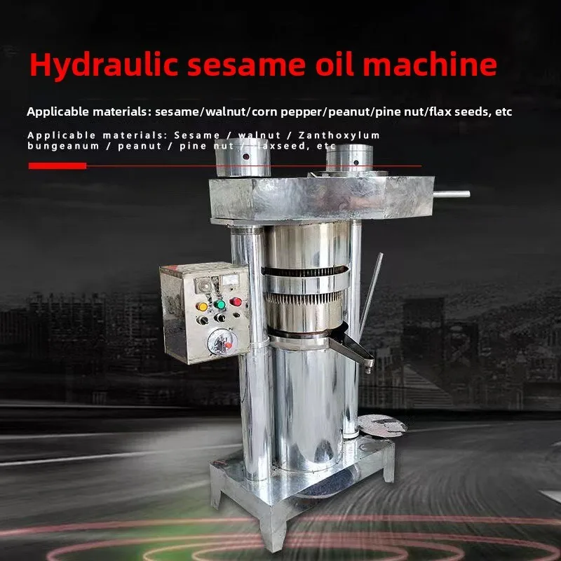 Multi Functional Hydraulic Sesame Oil Press, Flow Type Walnut Hydraulic Oil Press, Vertical Flax Coconut Hydraulic Press