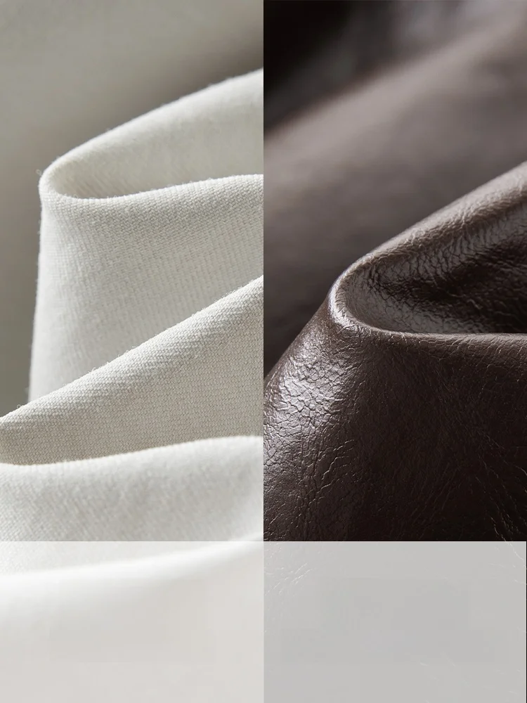 Femslim Oversize ort Waist-Cinching Leather Jaet Women's Spring 2026 New Commute ort Coat Loose Fit Polyester Fiber