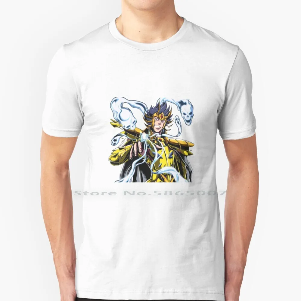 Saint Seiya 100% Cotton T Shirt Knights Of The Zodiac Pegasus Fenix Cabellero Athenea Athena Golden Knights Saint Seiyas Ikki