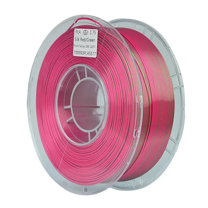 منتج جديد خيوط طابعة ثلاثية الأبعاد PLA الحرير قوس قزح التدرج المزدوج/ثلاثة ألوان 1.75 مللي متر 1 كجم مبيعات المصنع مباشرة #4