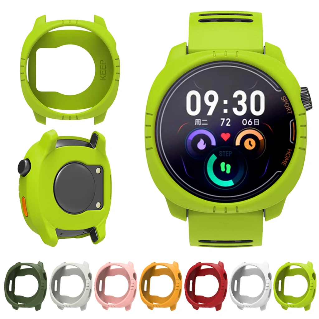 For Keep Watch Pilot 1 Case Candy colors Silicone Protective Cover Shell Frame Bumper Protector Smartwatch Accessories