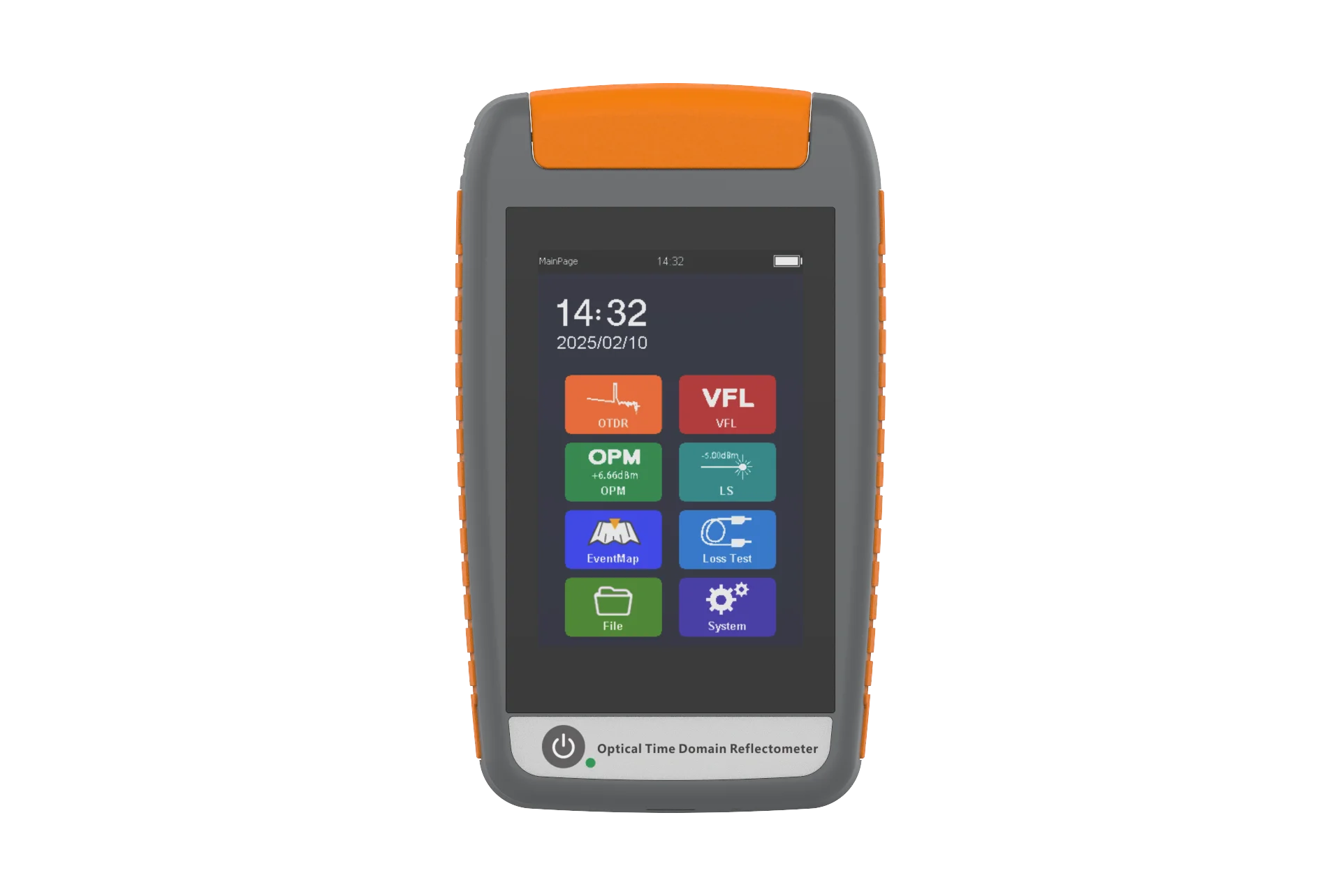Mini OTDR 1310/1550nm 20/22dB 80KM Fiber Optic Reflectometer VFL OLS OPM Event Map Li-Battery  Fiber Cable Ethernet Tester