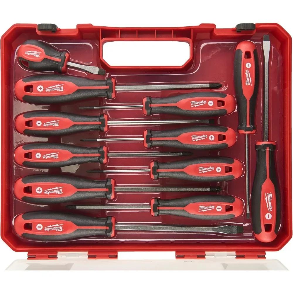 

Set of 12 Tri-Lobe Screwdrivers 4932472003,Red