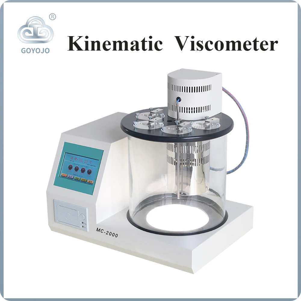 Viscometer Automatic Kinematic Viscosity Tester Oil Diesel Lubricating  Petroleum   Detection Instrument