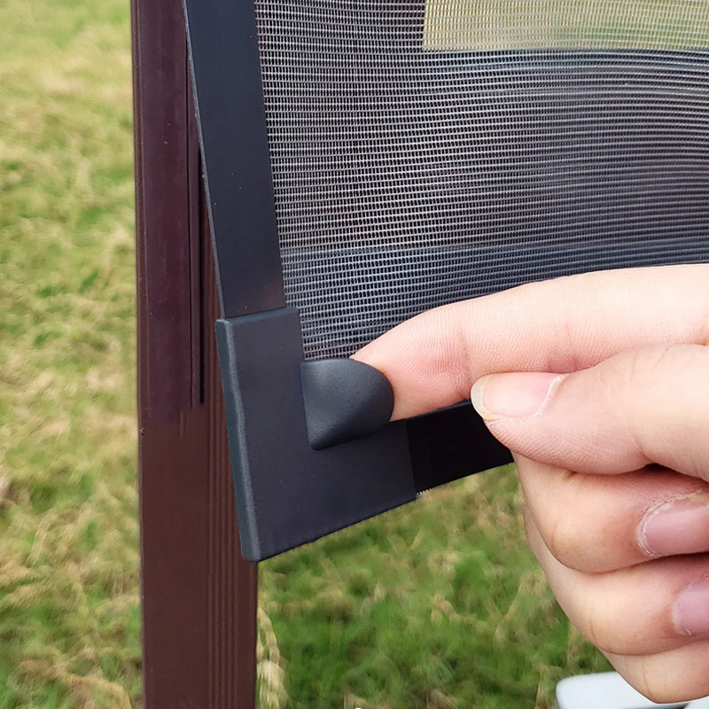 Magnetisches Selbstklebendes Moskitonetz, Unsichtbares Fensternetz ohne Bohren, Einfache Installation, Insektenschutz Belüfteter Netzvorhang – Detail 14