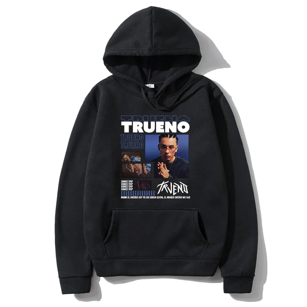 

Rare Rapper Trueno Dance Taip Graphic Hoodie Unisex Vintage Casual Fleece Pullover Men Women Hip Hop Fashion Oversized Hoodies